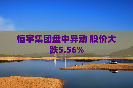 恒宇集团盘中异动 股价大跌5.56%