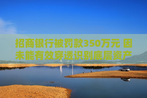 招商银行被罚款350万元 因未能有效穿透识别底层资产等两项违规  第1张