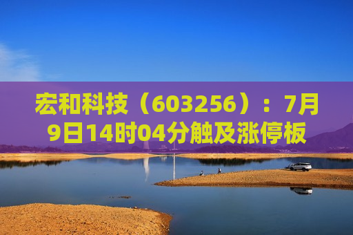 宏和科技（603256）：7月9日14时04分触及涨停板  第1张