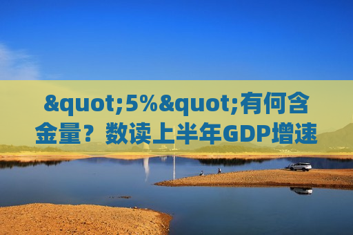"5%"有何含金量？数读上半年GDP增速