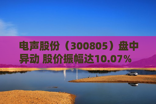 电声股份（300805）盘中异动 股价振幅达10.07%  上涨7.45%（07-23）