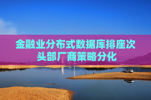 金融业分布式数据库排座次 头部厂商策略分化