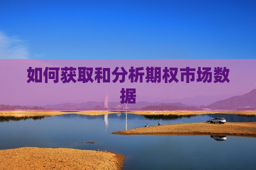如何获取和分析期权市场数据