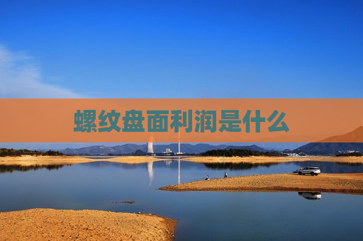 螺纹盘面利润是什么