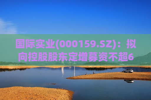 国际实业(000159.SZ)：拟向控股股东定增募资不超6.65亿元