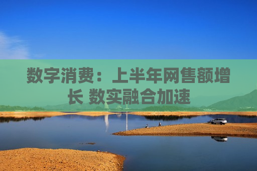 数字消费:上半年网售额增长 数实融合加速 第1张 数字消费:上半年网售额增长 数实融合加速 第1张