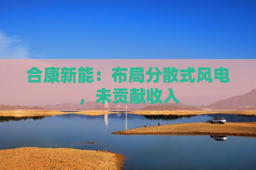 合康新能：布局分散式风电，未贡献收入