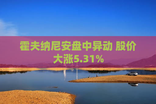 霍夫纳尼安盘中异动 股价大涨5.31%