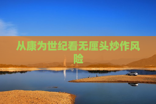 从康为世纪看无厘头炒作风险