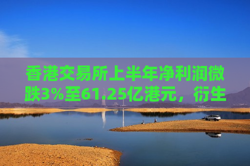 香港交易所上半年净利润微跌3%至61.25亿港元，衍生产品市场成交量屡创新高