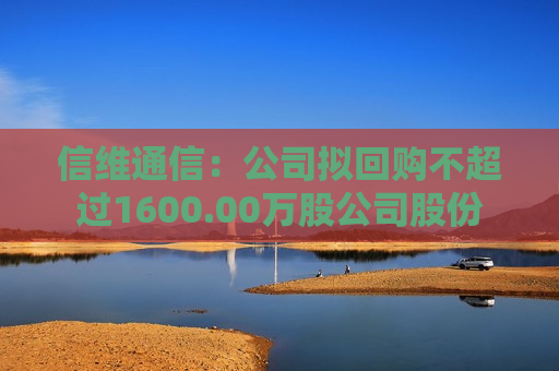 信维通信：公司拟回购不超过1600.00万股公司股份