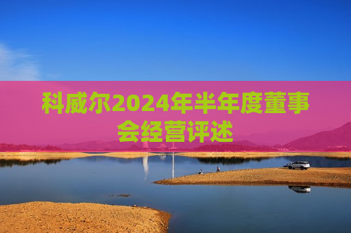科威尔2024年半年度董事会经营评述