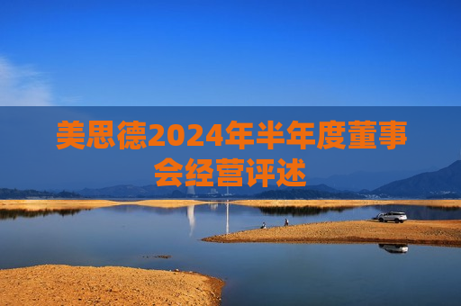 美思德2024年半年度董事会经营评述
