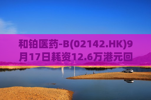 和铂医药-B(02142.HK)9月17日耗资12.6万港元回购10万股