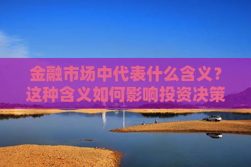 金融市场中代表什么含义？这种含义如何影响投资决策？  第1张