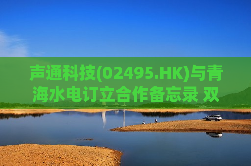 声通科技(02495.HK)与青海水电订立合作备忘录 双方拟在智慧水利、清洁能源、人工智能(AI)及大数据产业进行合作