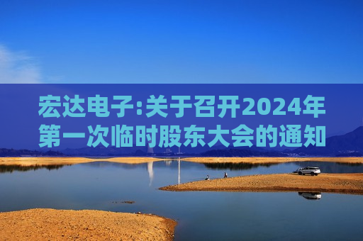 宏达电子:关于召开2024年之一次临时股东大会的通知  第1张