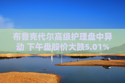 布鲁克代尔高级护理盘中异动 下午盘股价大跌5.01%
