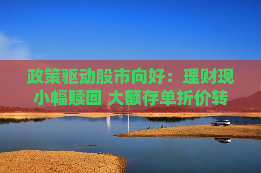 政策驱动股市向好：理财现小幅赎回 大额存单折价 ***   第1张