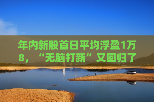 年内新股首日平均浮盈1万8，“无脑打新”又回归了？