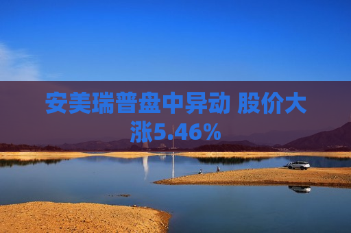 安美瑞普盘中异动 股价大涨5.46%