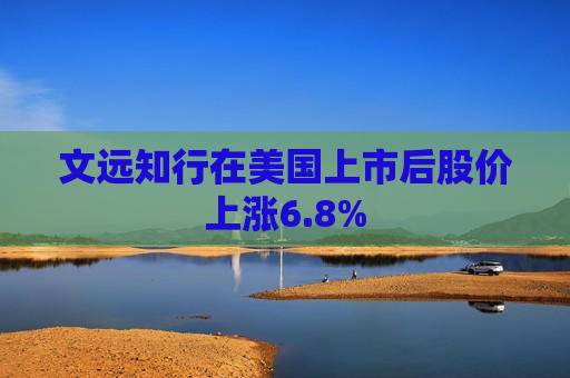 文远知行在美国上市后股价上涨6.8%