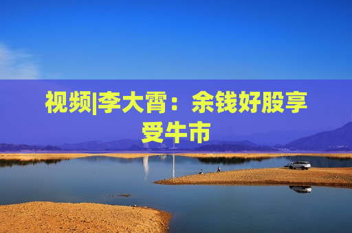视频|李大霄：余钱好股享受牛市