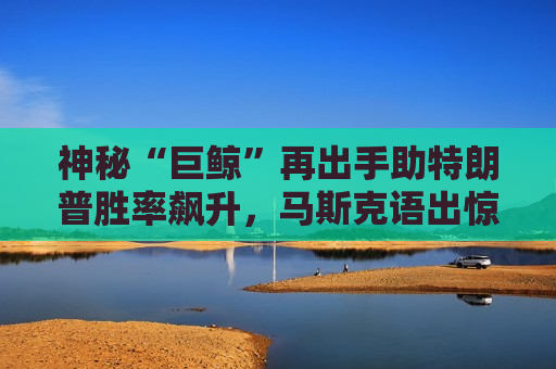 神秘“巨鲸”再出手助特朗普胜率飙升，马斯克语出惊人  第1张