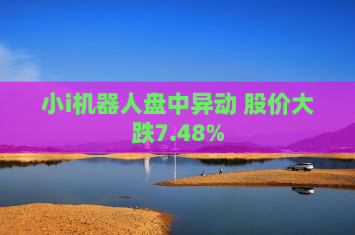 小i机器人盘中异动 股价大跌7.48%