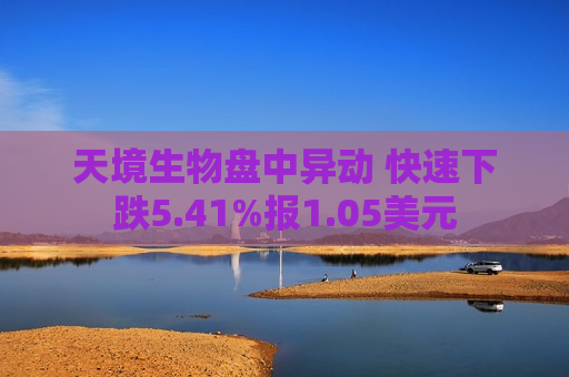 天境生物盘中异动 快速下跌5.41%报1.05美元