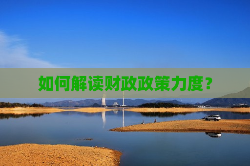 如何解读财政政策力度？