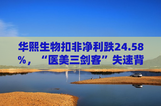 华熙生物扣非净利跌24.58%，“医美三剑客”失速背后：越来越多医美机构在亏损