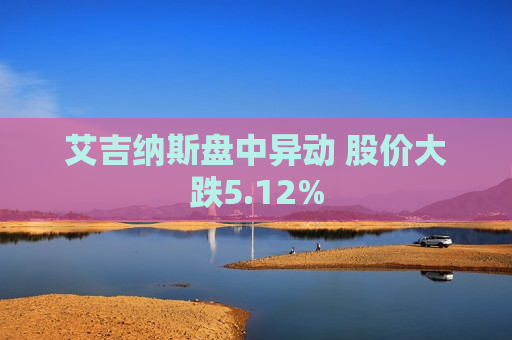 艾吉纳斯盘中异动 股价大跌5.12%