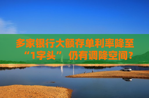 多家银行大额存单利率降至“1字头” 仍有调降空间？  第1张