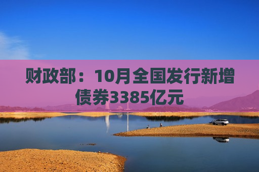 财政部：10月全国发行新增债券3385亿元