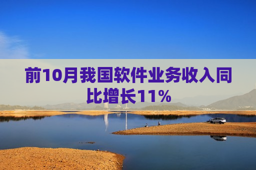 前10月我国软件业务收入同比增长11%