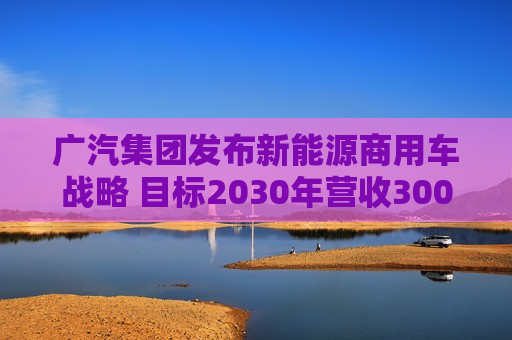 广汽集团发布新能源商用车战略 目标2030年营收300亿