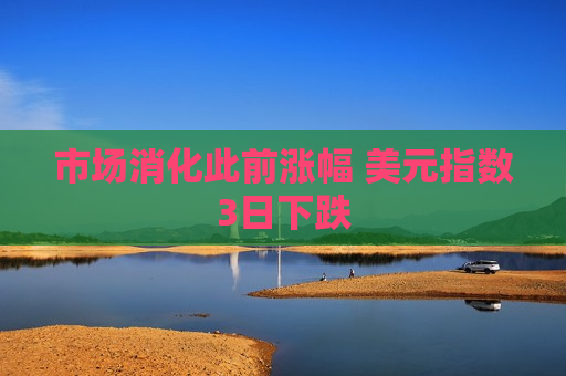 市场消化此前涨幅 美元指数3日下跌