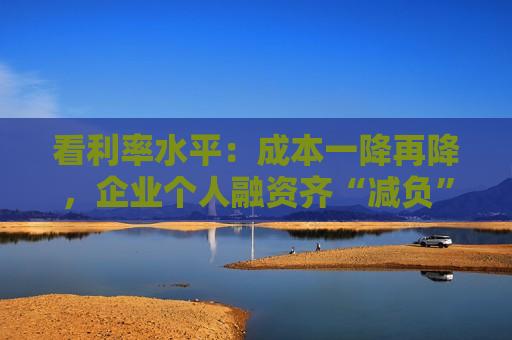 看利率水平：成本一降再降，企业个人融资齐“减负”