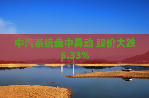 中汽系统盘中异动 股价大跌5.33%