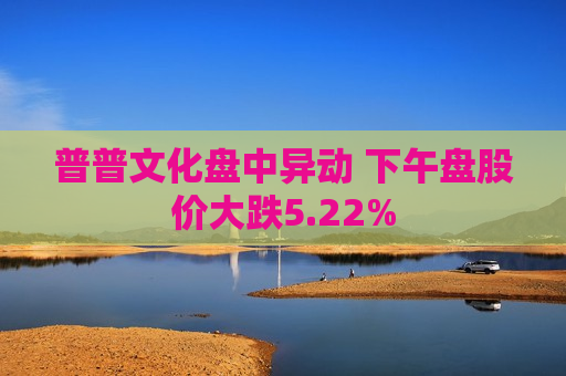 普普文化盘中异动 下午盘股价大跌5.22%