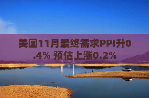 美国11月最终需求PPI升0.4% 预估上涨0.2%