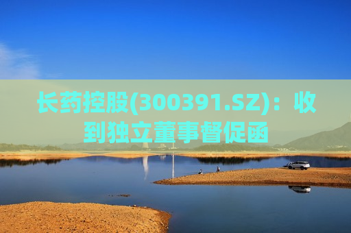 长药控股(300391.SZ)：收到独立董事督促函