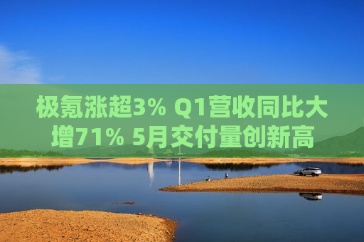 极氪涨超3% Q1营收同比大增71% 5月交付量创新高  第1张