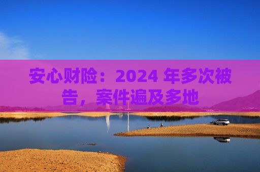 安心财险：2024 年多次被告，案件遍及多地  第1张