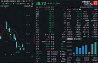 下周A股解禁市值近600亿元 华勤技术、复旦微电、海通证券、华虹公司、厦钨新能解禁市值居于前五（附名单）