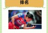 乒乓球女单最新排名(乒乓球女单最新排名前十名)