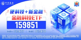 “AI+金融”全面走强！金融科技ETF（159851）放量拉涨逾2%，信雅达快速涨停，大智慧斩获5天4板