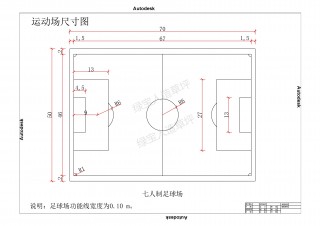 五人制足球场地标准尺寸(五人制足球场地标准尺寸面积)
