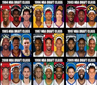 历届nba选秀顺位名单(历届nba选秀顺位名单图)